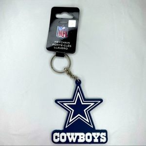NFL Dallas Cowboys Rubber Keychain